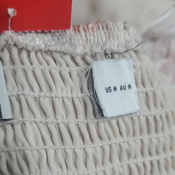 Petal & Pup Pink Floral Layered Midi Dress - Picture 4 of 7